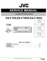 JVC KSF-185-Service-Manual